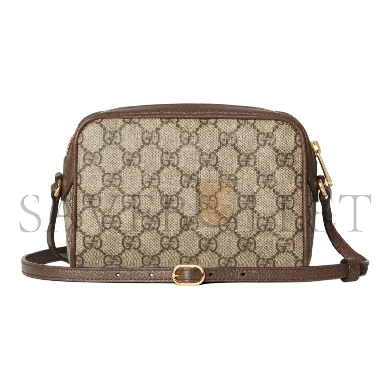 G*u*i ophidia canvas shoulder bag 772311 (18*14*5cm)